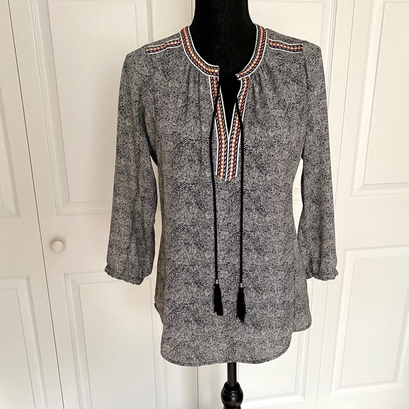 Daniel Rainn Boho Blouse, Small - Picture 2 of 15